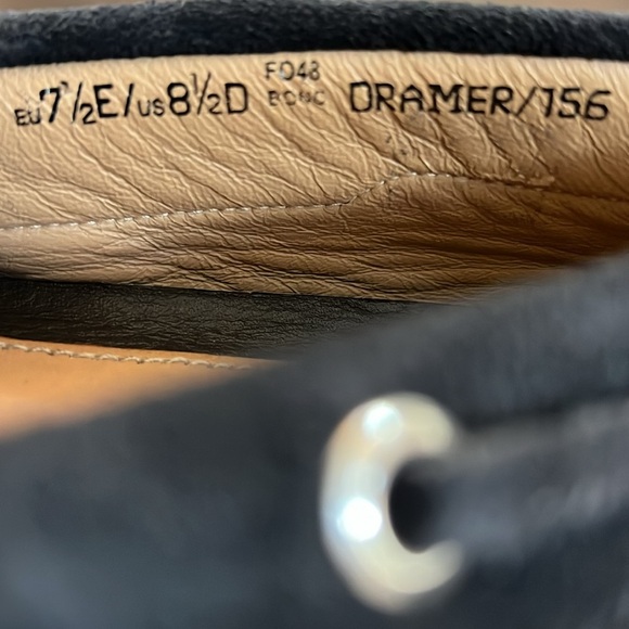 Bally Dramer leather upper driving moccasin loafer shoes size 8.5 width EEE n D main image 7